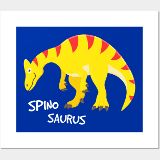 Spinosaurus Dinosaur Posters and Art